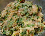 大葉入り！鶏団子と きのこ野菜の和風煮♪作り方11写真