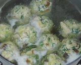 大葉入り！鶏団子と きのこ野菜の和風煮♪作り方12写真