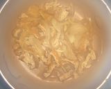 水菜とあげのシャキシャキ玉子丼作り方2写真