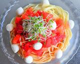 ケッカソースの冷製パスタ作り方5写真