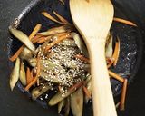 簡単 フライパンdeきんぴらごぼう作り方10写真
