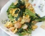 お弁当に♡網海老入りニラ玉作り方6写真