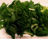 鉄分補給に豆入り！ほうれん草の豆乳スープ作り方1写真