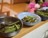 簡単ワラビのアク抜き＆お浸し作り方4写真