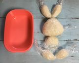 ねむねむうさぎさん弁当作り方1写真