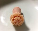 ＊ハムのお花＊基本の『き』②ロースハム編作り方13写真