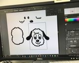 わんわん「いないいないばあ」キャラ弁作り方2写真