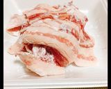 ❀豚バラ肉のトロリーン中華炒め❀作り方1写真