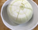 3歳4歳が大好き新玉ねぎの簡単スープ★作り方1写真