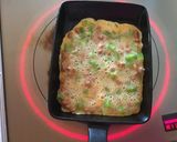 納豆とほうれん草のスクランブルオムレツ作り方4写真