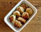鶏胸ひき肉のマヨ中華つくね 安楽ちん！作り方7写真