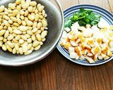 混ぜ合わせるだけ‼大豆とちくわのサラダ作り方1写真