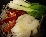 クミン香る冷しキムチラーメン作り方3写真