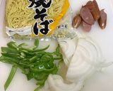 レンジで5分！焼きそばdeナポリタン♡作り方2写真