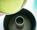 抹茶のシフォンケーキ作り方13写真