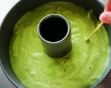 抹茶のシフォンケーキ作り方14写真