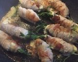豆苗とアボガドチーズの豚バラ巻き♪作り方6写真