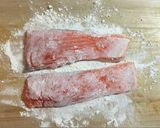 下味なし！減塩で食べる鮭のムニエル作り方4写真
