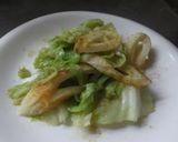 キャベツとちくわのカレー塩炒め作り方6写真