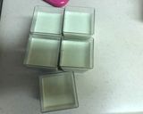 抹茶ゼリーと抹茶プリンのカップスイーツ作り方4写真