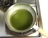 抹茶ゼリーと抹茶プリンのカップスイーツ作り方5写真