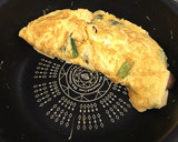 小松菜としめじのオムレツ風卵焼き☆作り方5写真