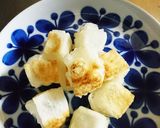 簡単おつまみ♪キムチにら餅作り方1写真