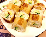 稲荷揚げの巻き寿司作り方10写真