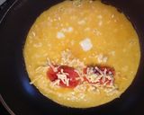明太子玉子焼きチーズ入り作り方3写真
