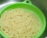 シーフードとパクチーのアヒージョ・パスタ作り方8写真