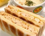 キッズ沼サン。サラダチキンで。作り方9写真