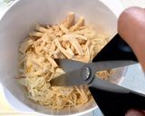 キッズ沼サン。サラダチキンで。作り方3写真