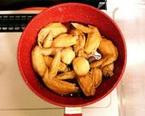 ほろほろ手羽先と煮卵の大皿作り方9写真