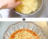 即出来☆冷やしトマト味噌カレーラーメン！作り方3写真