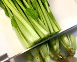 らっきょうとそら豆のサラダ作り方1写真