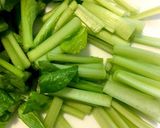 らっきょうとそら豆のサラダ作り方2写真