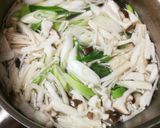 疲れに酢が効く♪2種キノコのとろ旨スープ作り方2写真