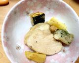 簡単節約晩ごはん③鶏胸肉のオーロラソース作り方11写真