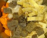圧力鍋１つ☆20分で4品の煮物を同時に♡作り方1写真
