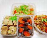 圧力鍋１つ☆20分で4品の煮物を同時に♡作り方4写真