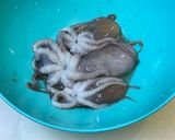 「そら豆・タコ・三つ葉 ・炊き込み御飯」作り方5写真