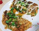 納豆キムチチーズチヂミ作り方5写真