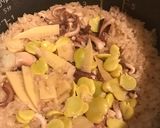 「そら豆・タコ・三つ葉 ・炊き込み御飯」作り方15写真