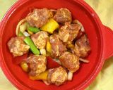 レンジde簡単♡豚肉＆カラフル野菜炒め♪作り方3写真