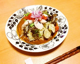 塩こうじ蒸し鶏&蒸し野菜の『冷やし中華』作り方6写真