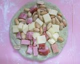 ナッツ・ベーコンチーズ抹茶パン＆クリーム作り方10写真