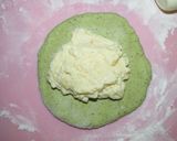ナッツ・ベーコンチーズ抹茶パン＆クリーム作り方17写真