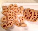 ☆たたき蓮根のキンピラ☆作り方3写真