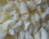 セロリをガッツリ食べる黒酢玉ねぎスープ作り方1写真