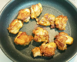 唐揚げ風な揚げない鶏モモ肉のしっとり焼き作り方9写真